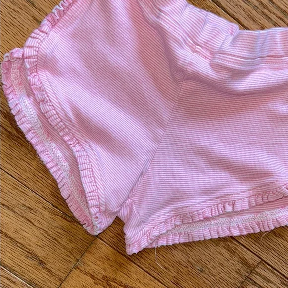 Pink Ruffled Shorts - Picture 3 of 4